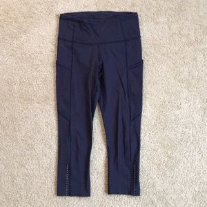Lululemon Fast and Free Crop 19”